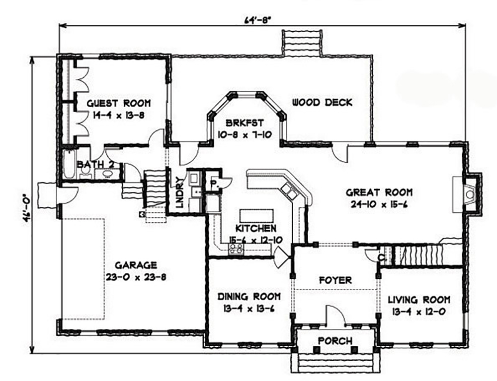 1st Floor Plan